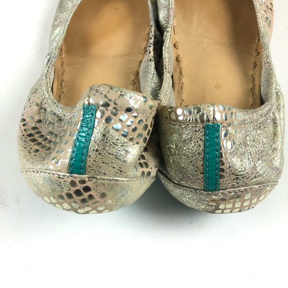 TIEKS Romantic Blush Ballet Flats Sz 9 - Picture 4 of 15